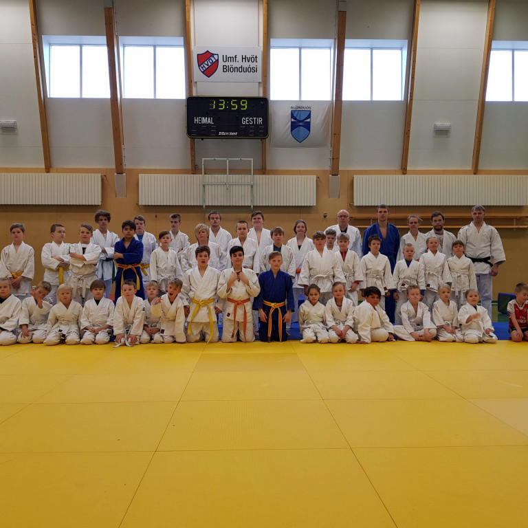 Frá æfingabúðum á Blönduósi. Mynd: Garðar Hrafn Skaptason.