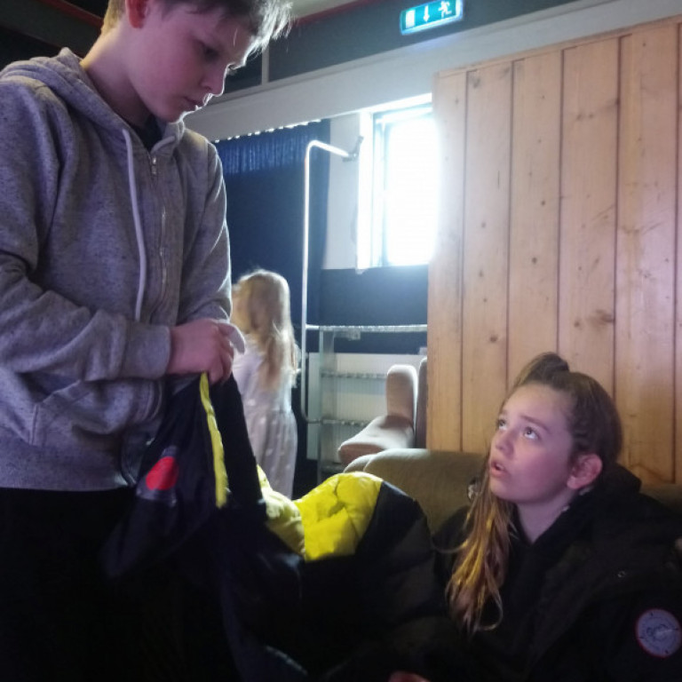 Frá æfingabúðum á Blönduósi. Mynd: Einar Örn Hreinsson.