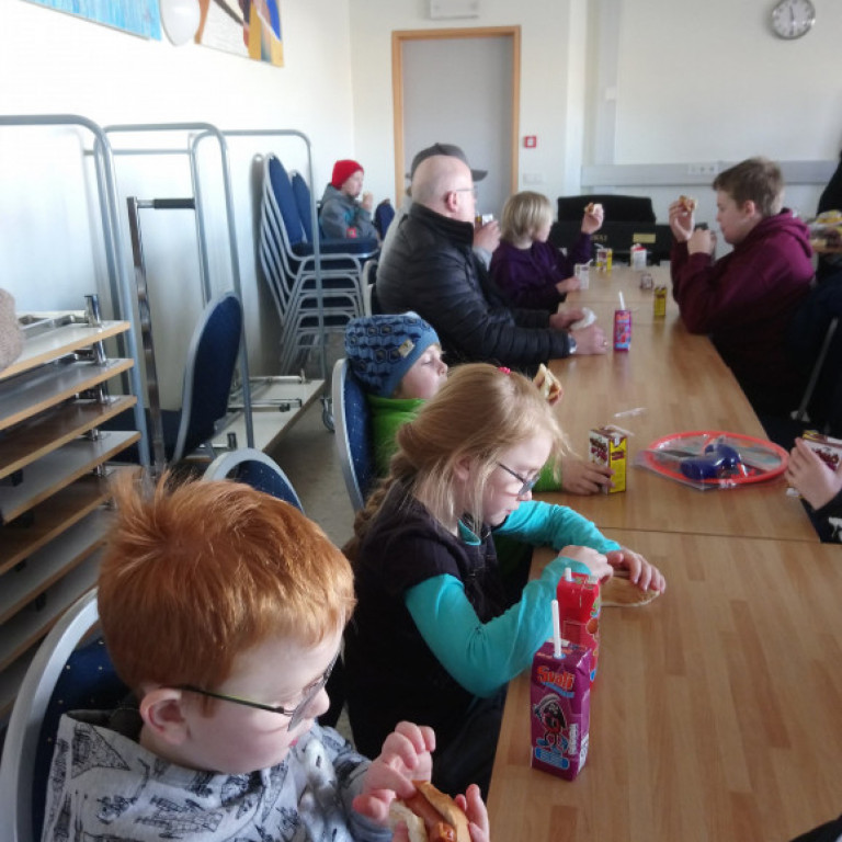 Frá æfingabúðum á Blönduósi. Mynd: Einar Örn Hreinsson.