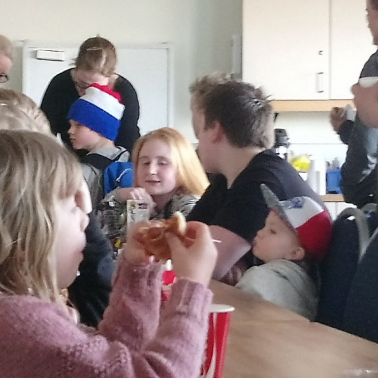 Frá æfingabúðum á Blönduósi. Mynd: Einar Örn Hreinsson.