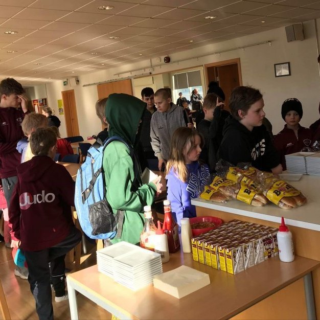 Frá æfingabúðum í Júdó á Sauðárkróki. Mynd: Ingibjörg Ásta Sigurðardóttir.