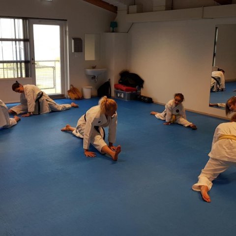 Frá æfinabúðum í Karate á Skagaströnd. Mynd: Graciete Das Dores. 