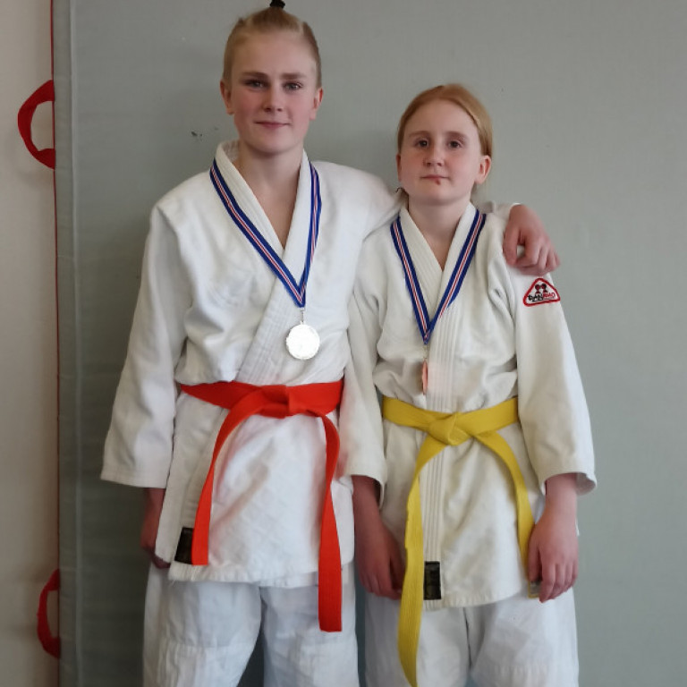 Arnór Freyr Fjólmundsson og Þóranna Ásdís Fjólmundsdóttir. Mynd: Einar Örn Hreinsson.