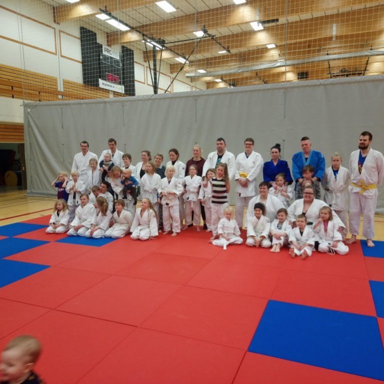 Frá foreldraæfingu. Mynd: Grétar Karlsson.