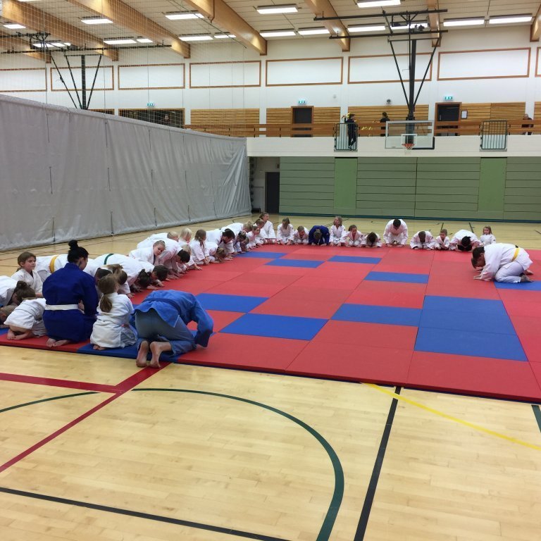 Frá foreldraæfingu. Mynd: Grétar Karlsson.