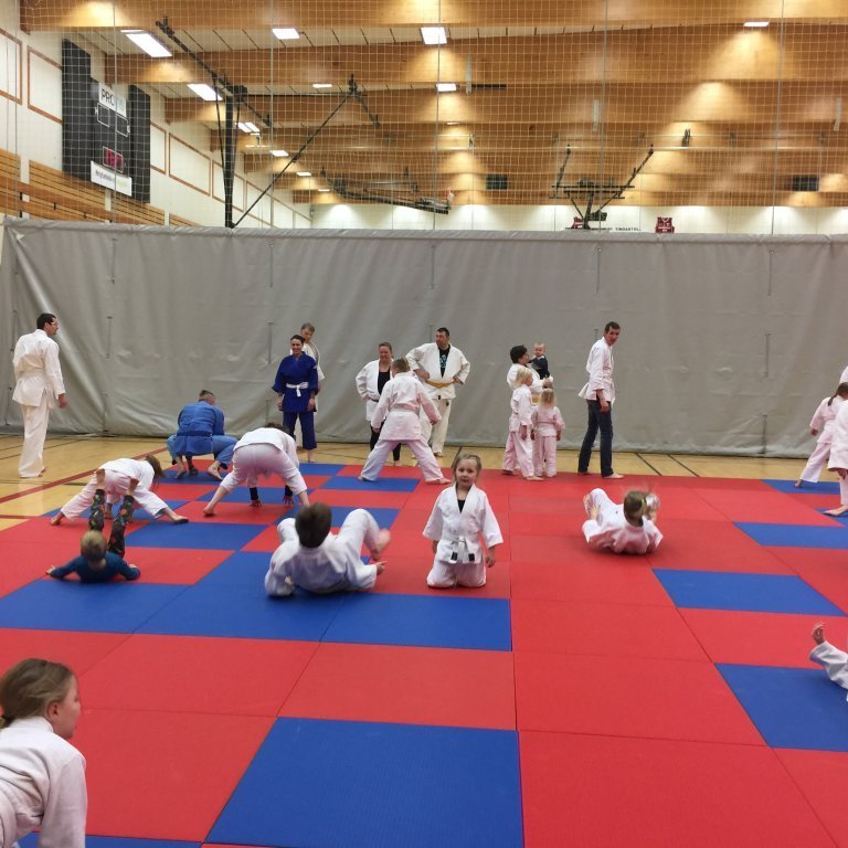 Frá foreldraæfingu. Mynd: Grétar Karlsson.