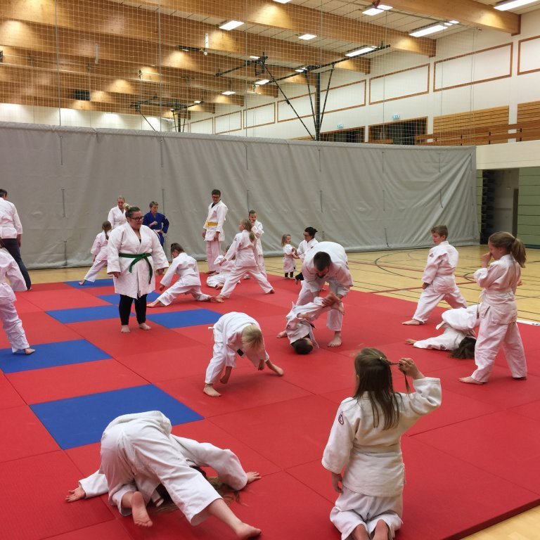 Frá foreldraæfingu. Mynd: Grétar Karlsson.