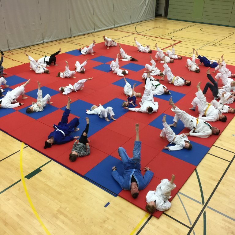 Frá foreldraæfingu. Mynd: Grétar Karlsson.