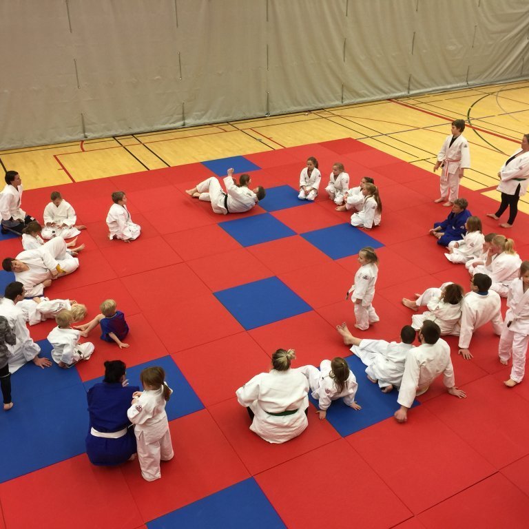 Frá foreldraæfingu. Mynd: Grétar Karlsson.