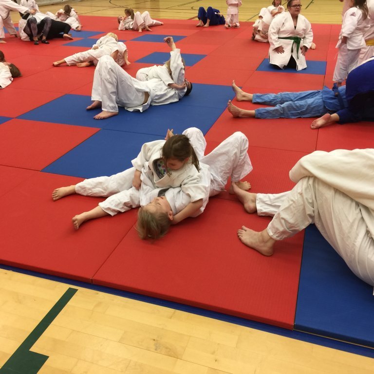 Frá foreldraæfingu. Mynd: Grétar Karlsson.