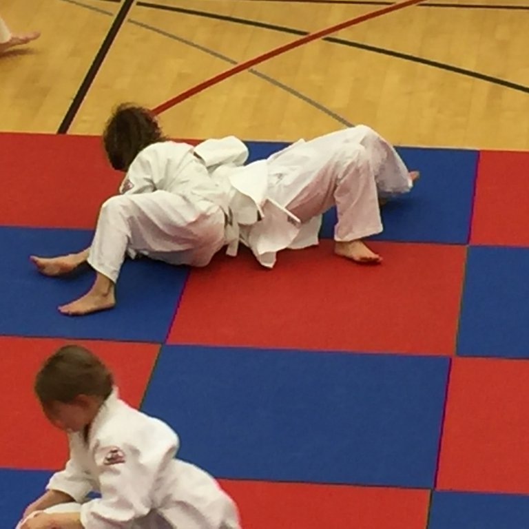 Frá foreldraæfingu. Mynd: Grétar Karlsson.