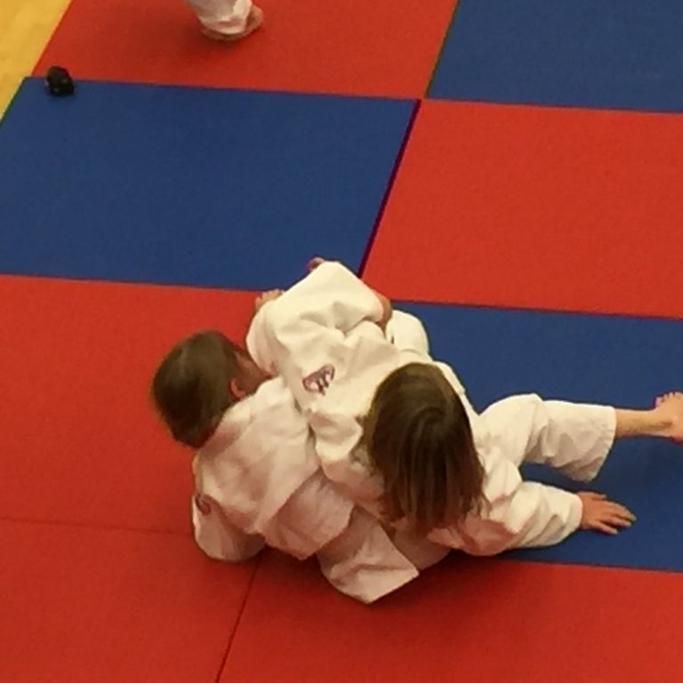 Frá foreldraæfingu. Mynd: Grétar Karlsson.