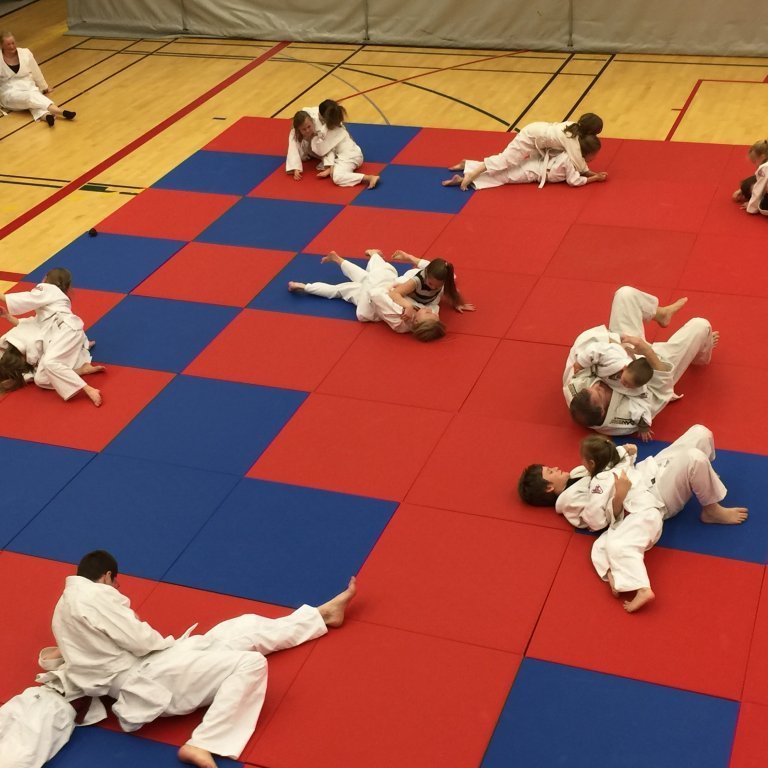 Frá foreldraæfingu. Mynd: Grétar Karlsson.