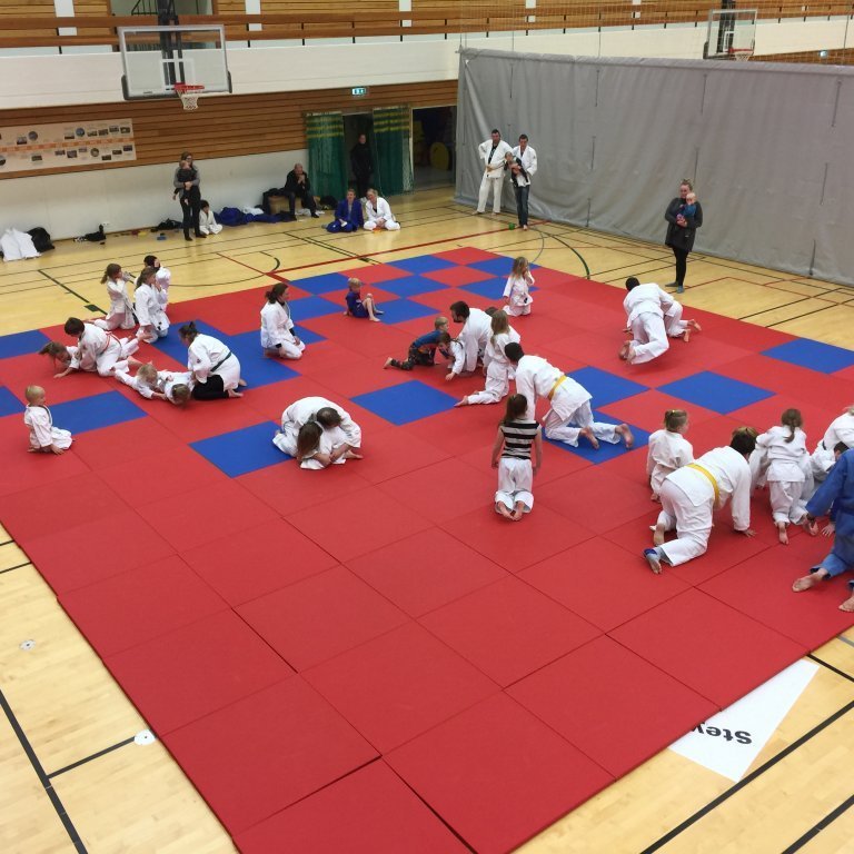 Frá foreldraæfingu. Mynd: Grétar Karlsson.