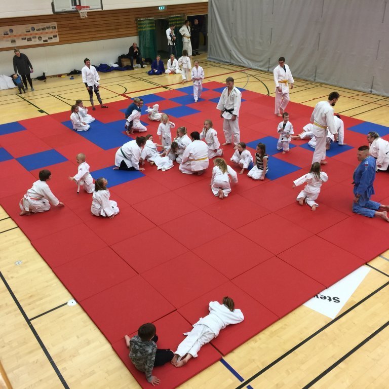 Frá foreldraæfingu. Mynd: Grétar Karlsson.