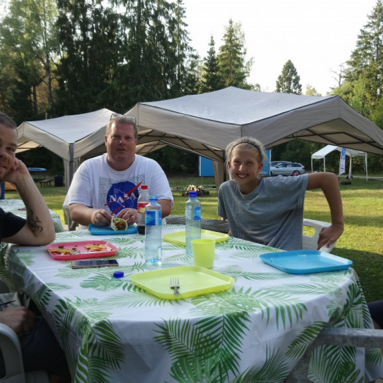 Frá æfingabúðum IK Södra Judo í Stokkhólmi í Svíþjóð. Mynd: Einar Örn Hreinsson.