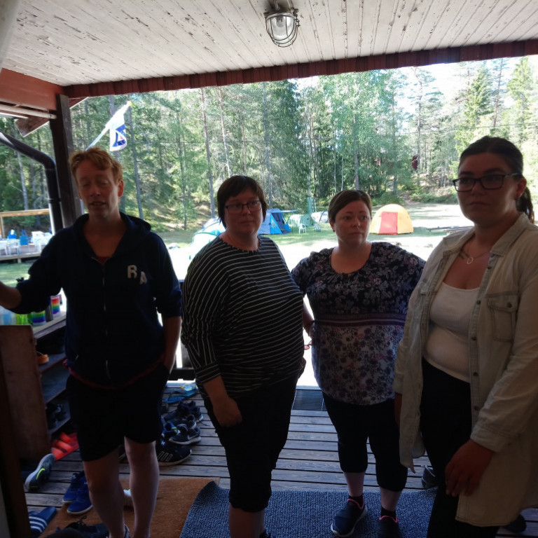 Frá æfingabúðum IK Södra Judo í Stokkhólmi í Svíþjóð. Mynd: Einar Örn Hreinsson.