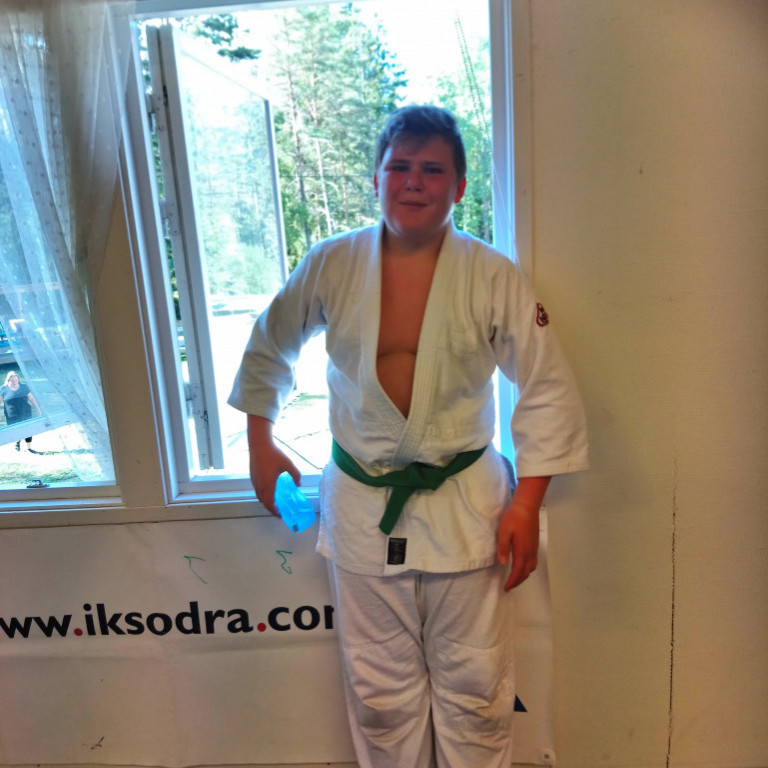 Frá æfingabúðum IK Södra Judo í Stokkhólmi í Svíþjóð. Mynd: Einar Örn Hreinsson.