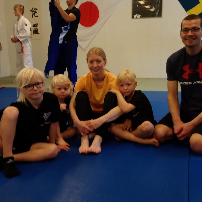 Frá æfingabúðum IK Södra Judo í Stokkhólmi í Svíþjóð. Mynd: Einar Örn Hreinsson.
