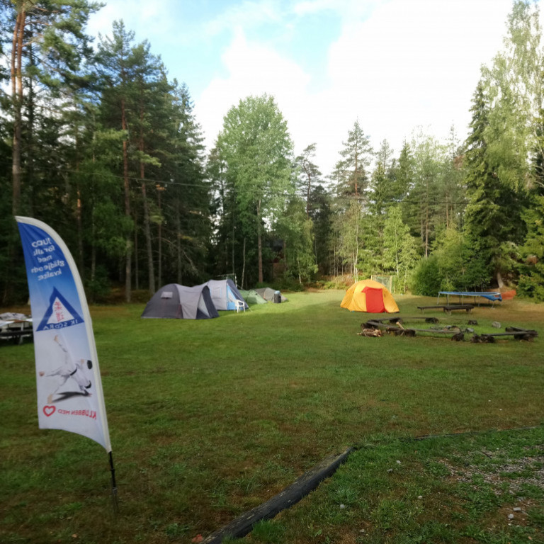 Frá æfingabúðum IK Södra Judo í Stokkhólmi í Svíþjóð. Mynd: Einar Örn Hreinsson.