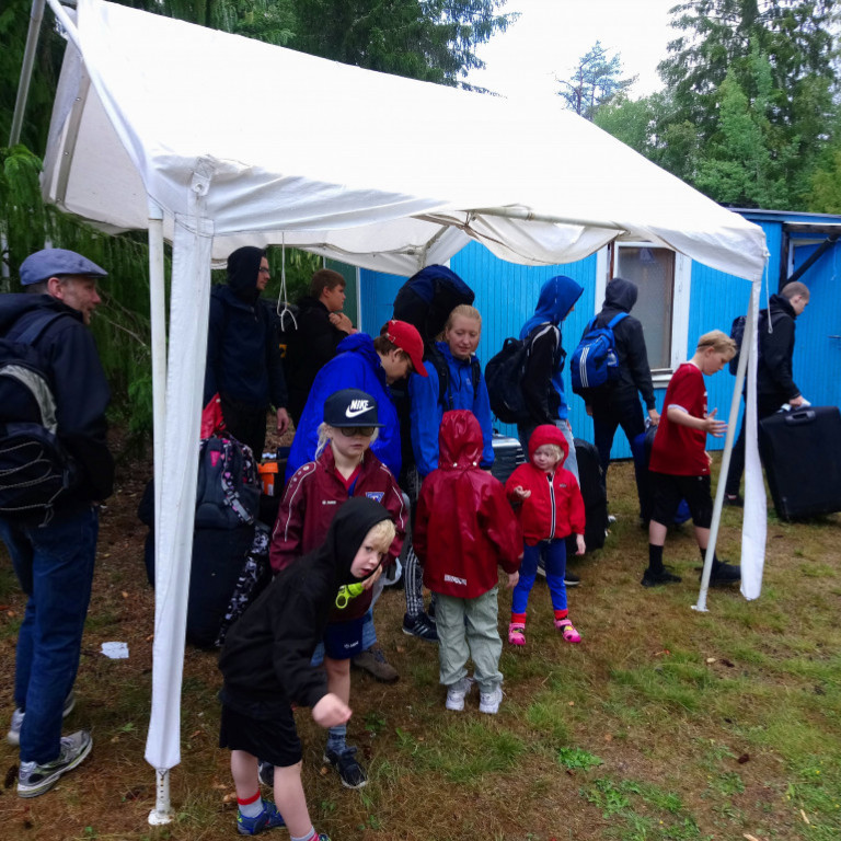 Frá æfingabúðum IK Södra Judo í Stokkhólmi í Svíþjóð. Mynd: Einar Örn Hreinsson.