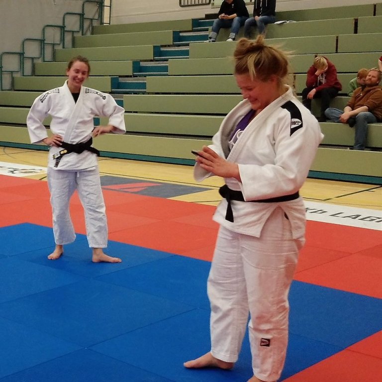 Frá opinni æfingu kvennalandsliðsins á Sauðárkróki. Mynd: Einar Örn Hreinsson.