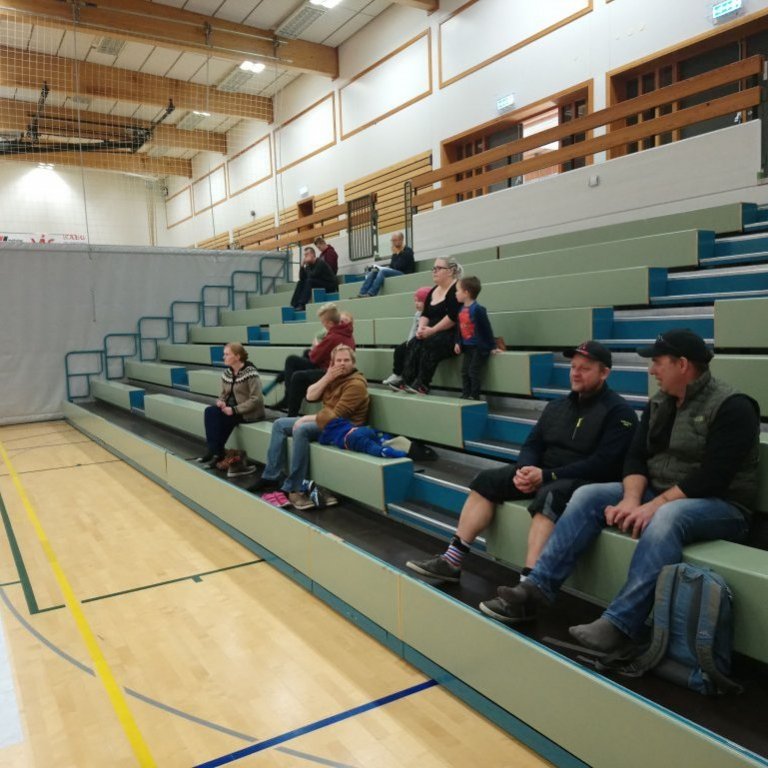 Frá opinni æfingu kvennalandsliðsins á Sauðárkróki. Mynd: Einar Örn Hreinsson.