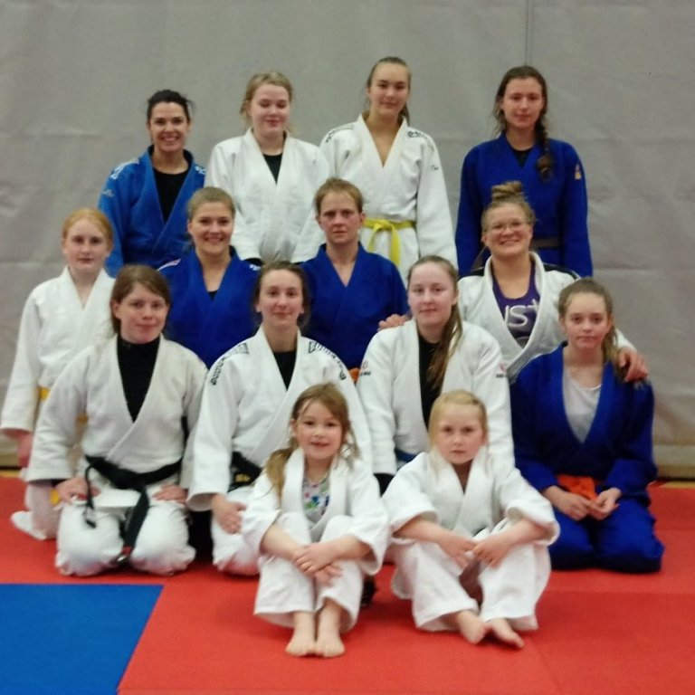 Frá opinni æfingu kvennalandsliðsins á Sauðárkróki. Mynd: Einar Örn Hreinsson.