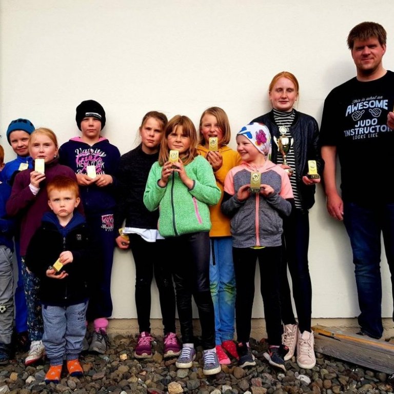 Frá lokahófi Júdódeildar Tindastóls. Mynd: Katharina Sommermeier.