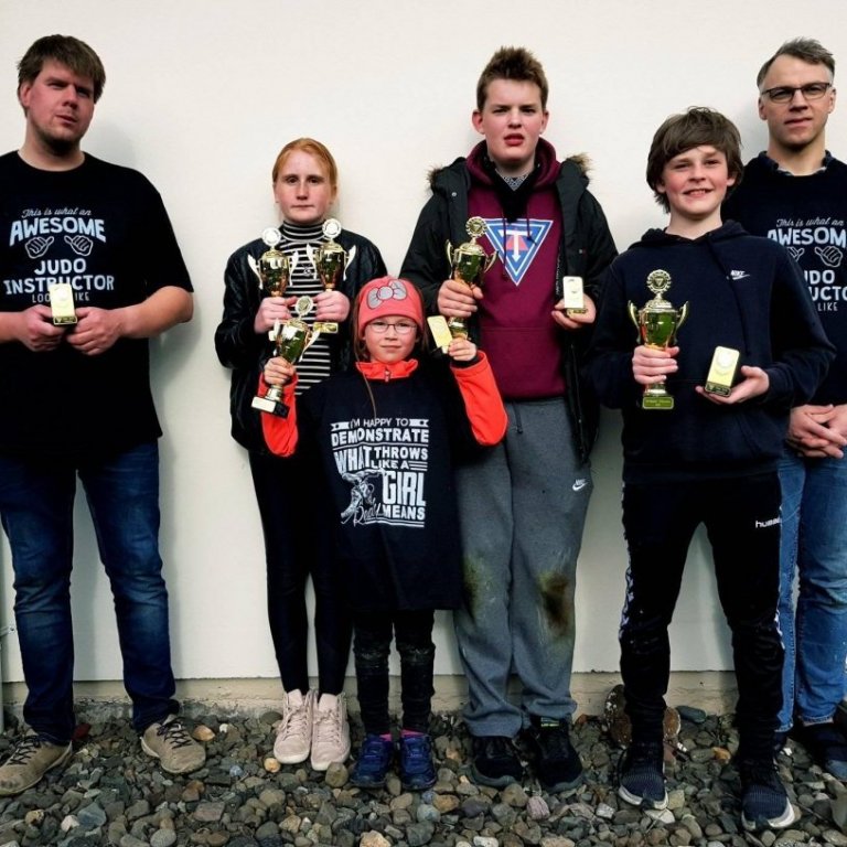 Frá lokahófi Júdódeildar Tindastóls. Mynd: Katharina Sommermeier.