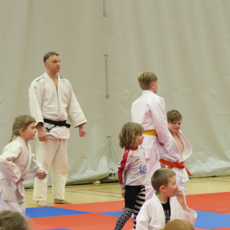 Frá sameiginlegri æfingu.
Mynd Helena Magnúsdóttir.