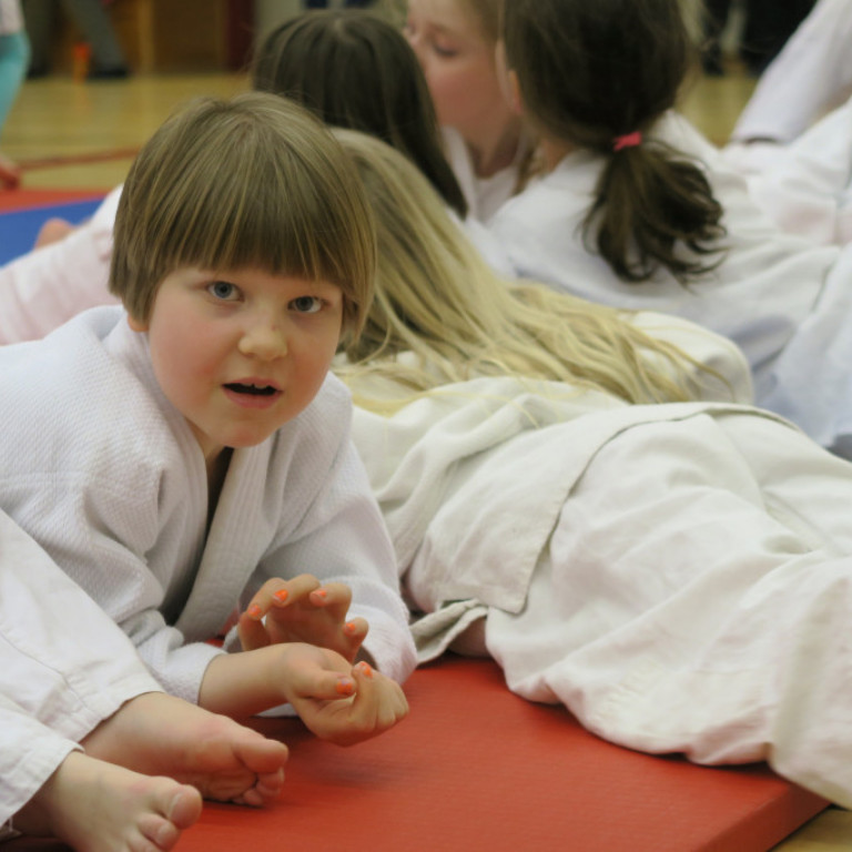 Frá sameiginlegri æfingu.
Mynd Helena Magnúsdóttir.