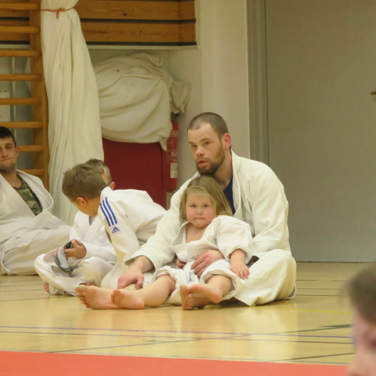 Frá sameiginlegri æfingu.
Mynd Helena Magnúsdóttir.