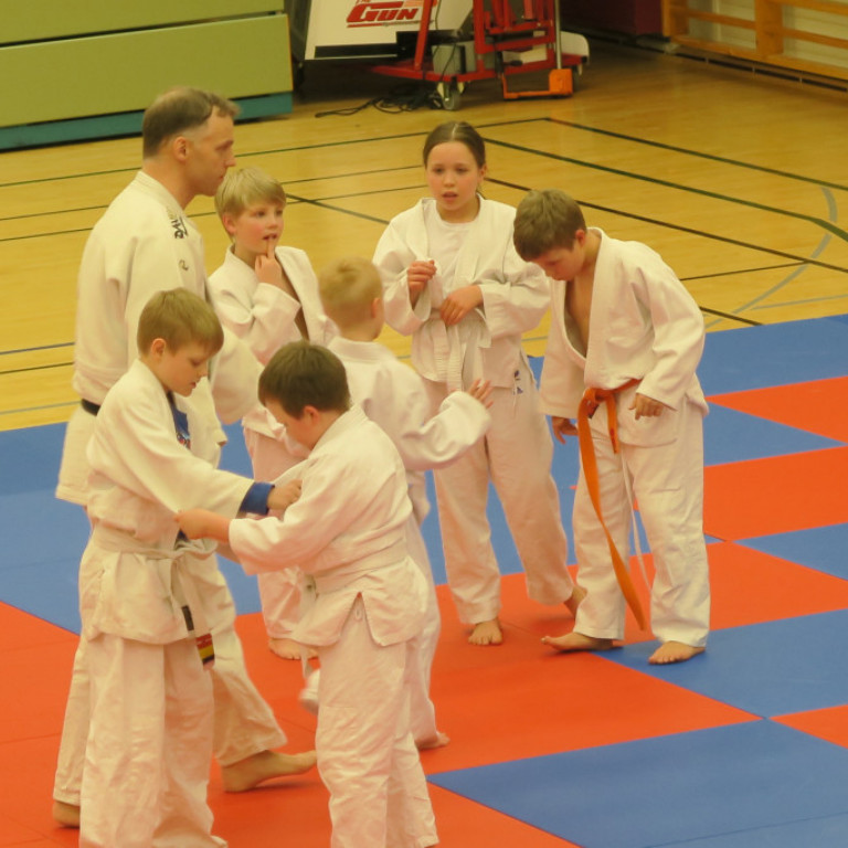 Frá sameiginlegri æfingu.
Mynd Helena Magnúsdóttir.