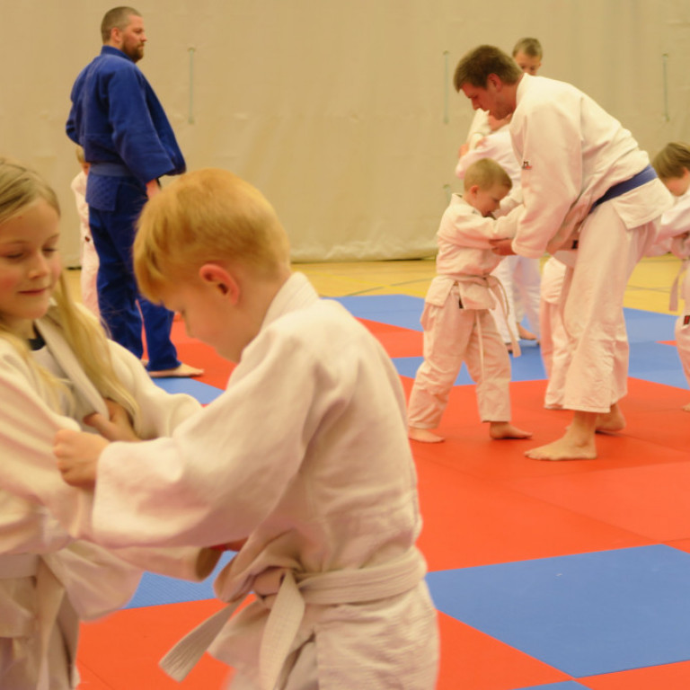 Frá sameiginlegri æfingu.
Mynd Helena Magnúsdóttir.