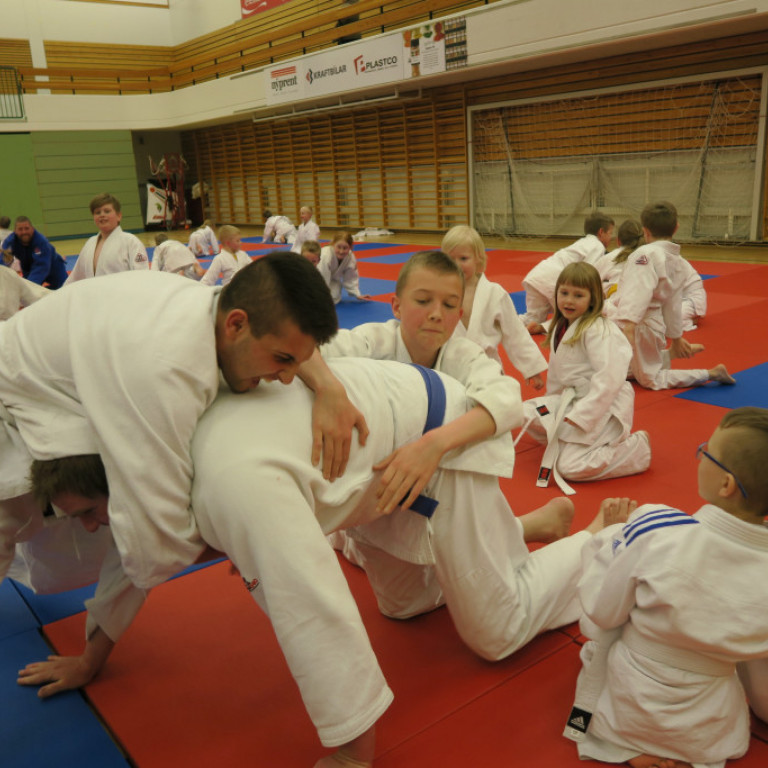 Frá sameiginlegri æfingu.
Mynd Helena Magnúsdóttir.