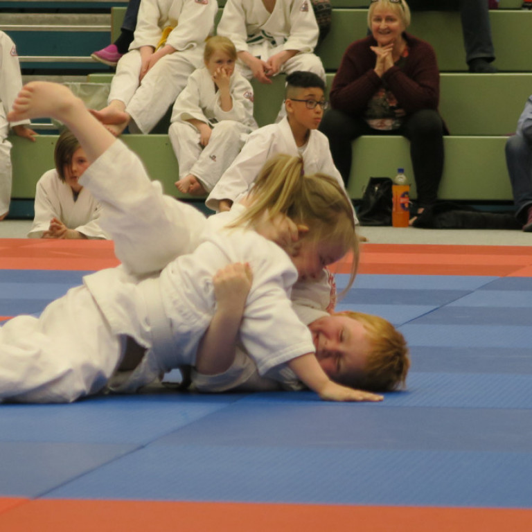 Frá Vormóti Tindastóls í Júdó 2018. Mynd: Magnús Elí Jónsson.