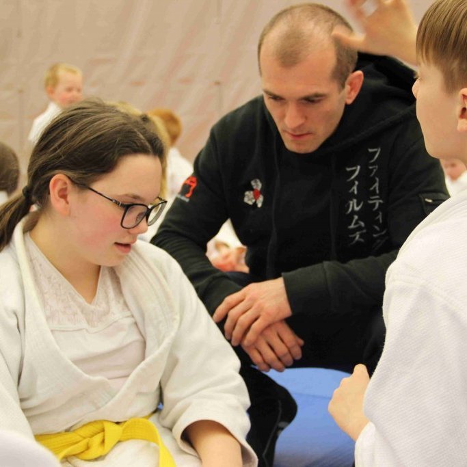 Frá Vormóti Tindastóls í Júdó 2019. Mynd: Katharina Sommermeier.