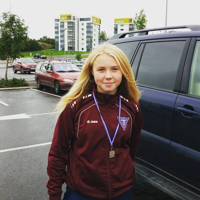 Tvær Tindastólsstúlkur á úrtaksæfingu