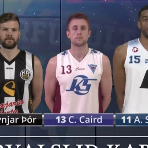 Chris og Pétur í liði fyrri umferðarinnar