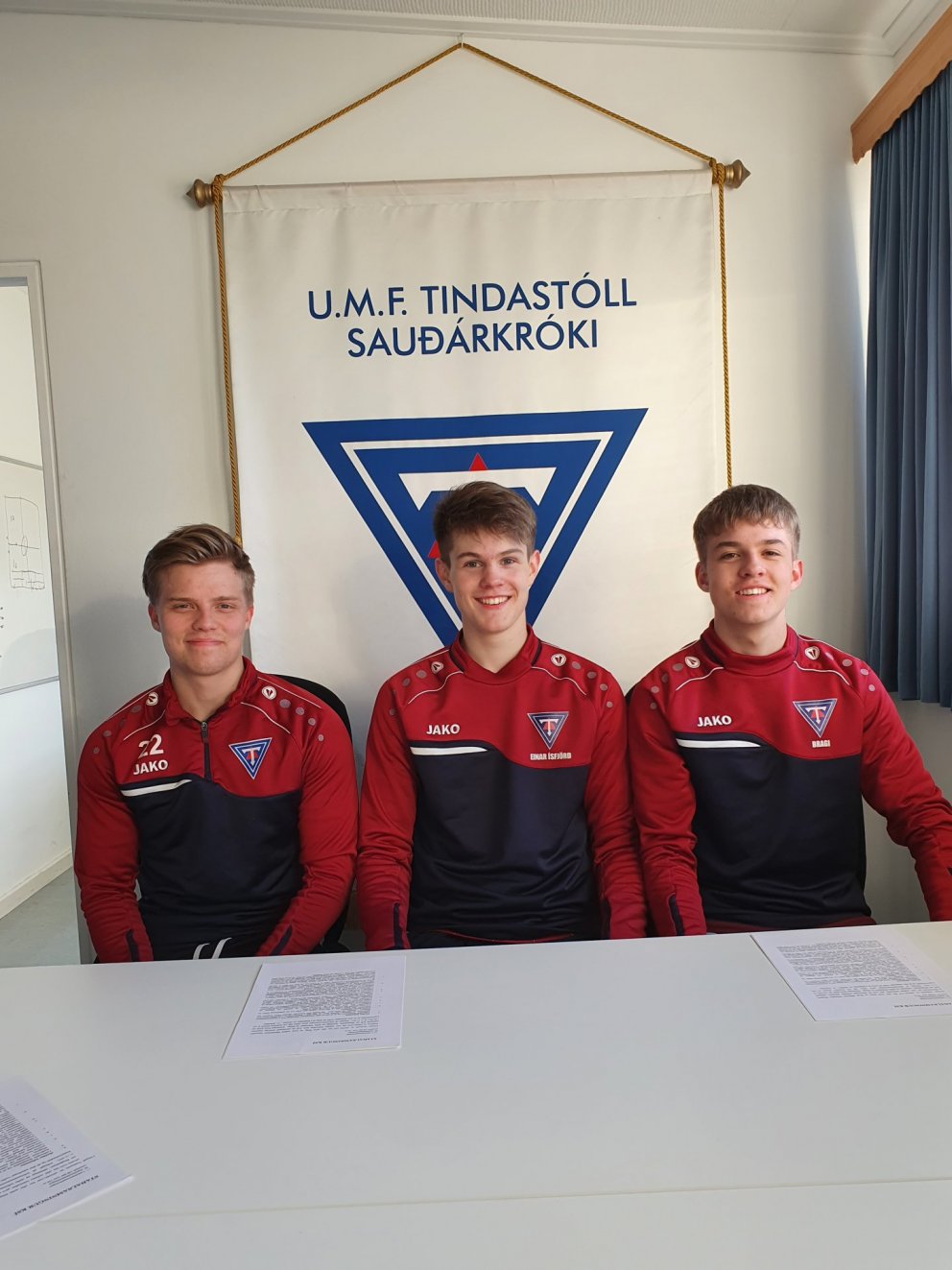 Hólmar, Einar og Bragi