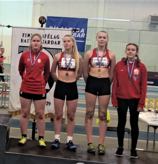 Stefanía, Marín Lind, Inga Sólveig og Birta Sylvía.