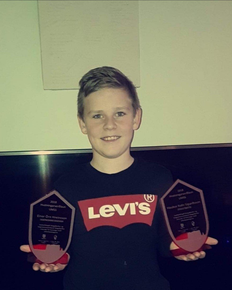 Haukur Rafn Sigurðsson. Frá hátíðarsamkomu UMSS. Mynd: Ingibjörg Ásta Sigurðardóttir.