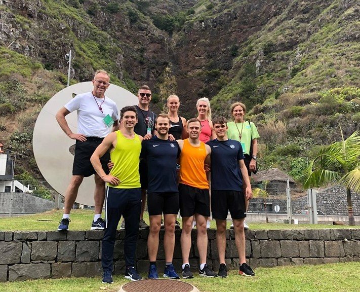 Íslenska liðið á Madeira. (Mynd: Fb. FRÍ).