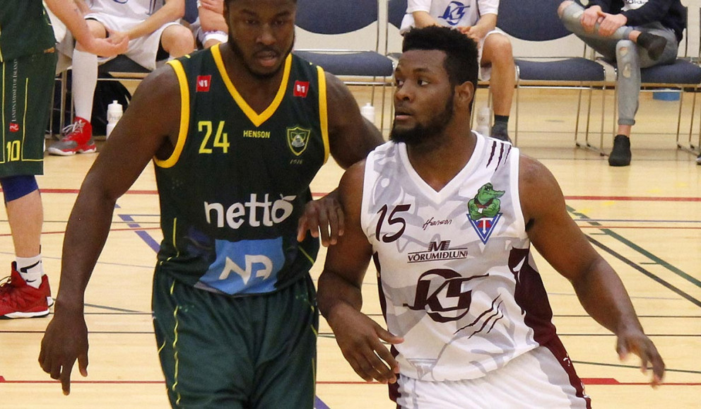 Hester var magnaður í kvöld. Hér er hann í leik gegn Skallagrími fyrr í vetur. MYND: ÓAB