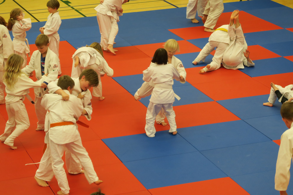 Frá sameiginlegri æfingu.
Mynd Helena Magnúsdóttir.