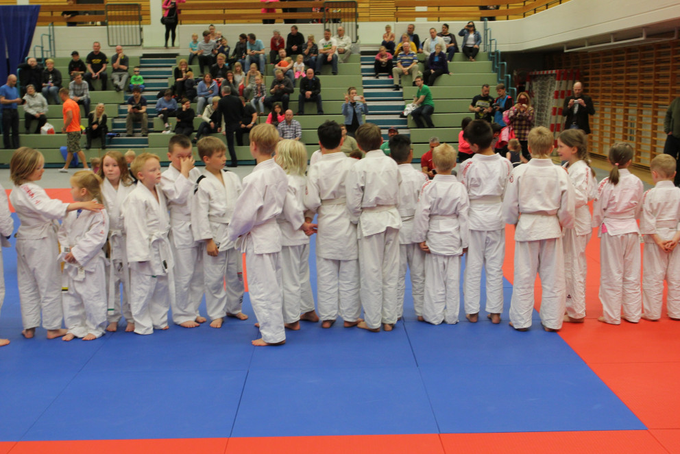 Frá Vormóti Júdódeildar Tindastóls 2016.
Mynd Jón Hörður Elíasson.