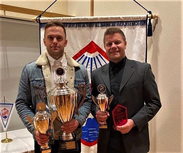 Ísak Óli og Sigurður Arnar.   (Mynd UMSS)