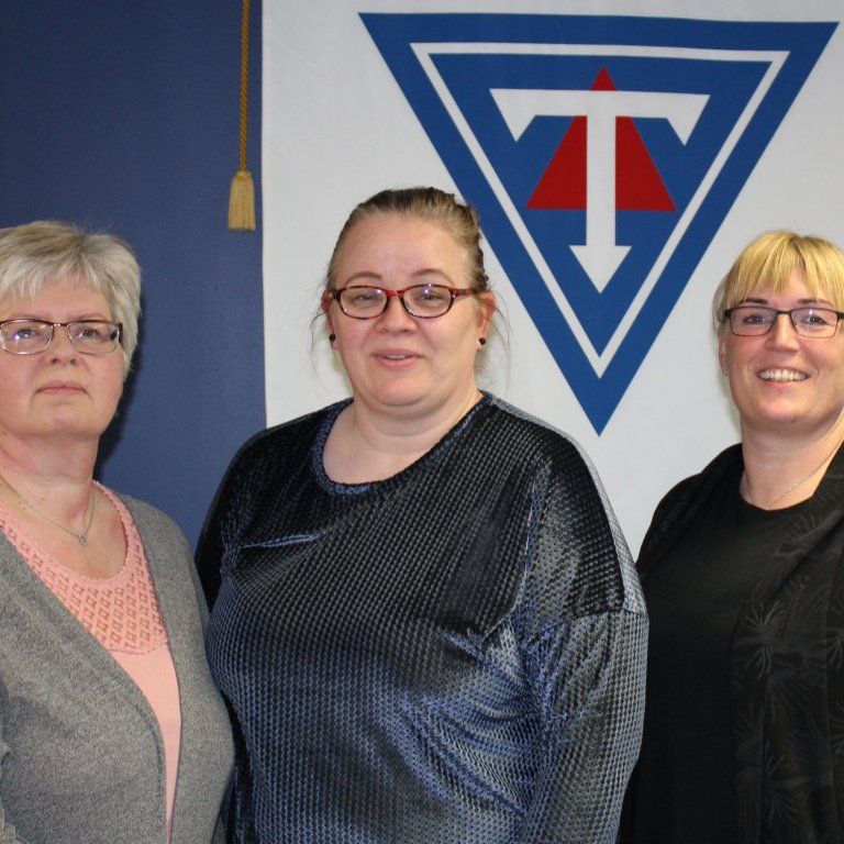 Stjórn Fd. UMFT: Kolbrún, Thelma og Steinunn.