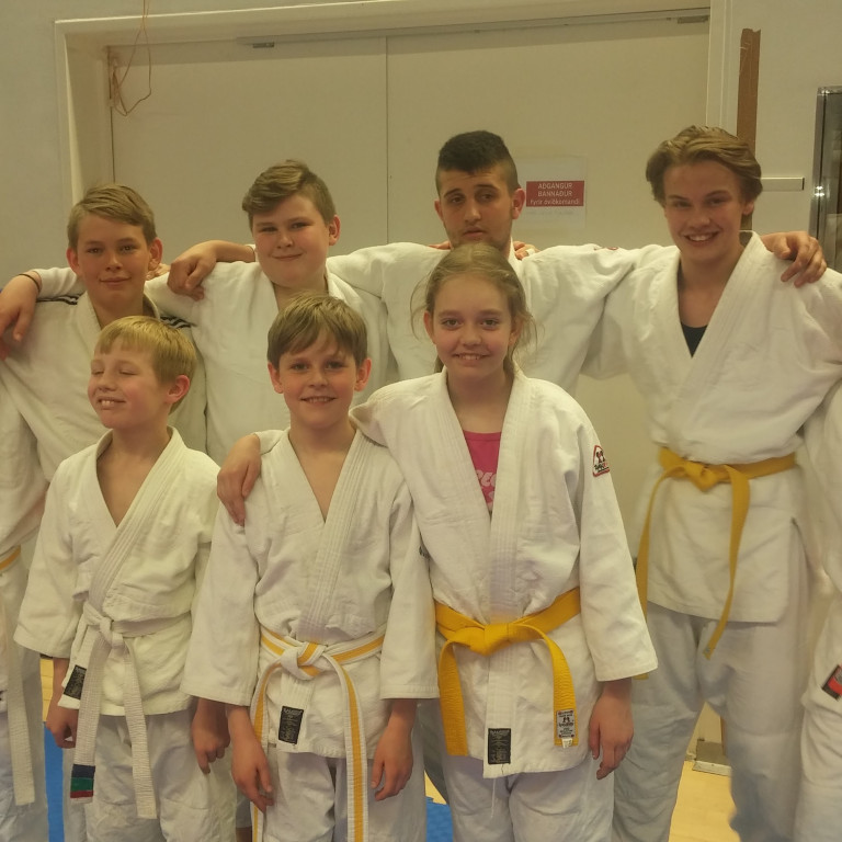 Keppendur Tindastóls á Íslandsmóti yngri flokka 2017.
Aftari röð frá vinstri: Arnór Freyr Fjólmunds…